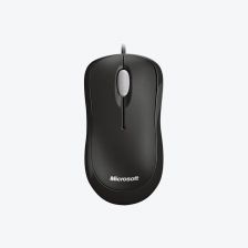 เมาส์ Microsoft L2 Basic Optical Mouse Black (MCS-P58-00065)