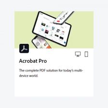 Acrobat Pro จัดการไฟล์เอกสาร PDF ยุคดิจิตอล (แถมฟรี คอร์สออนไลน์ Acrobat Sign 1 ชม.)
