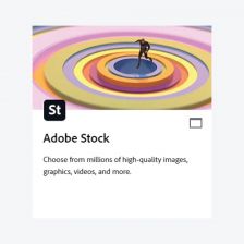 Adobe Stock (แบบ Plan) แหล่งรวมรูปภาพ เวกเตอร์ วิดีโอ และอื่นๆ อีกมากมาย ที่ใช้ในการออกแบบต่างๆ
