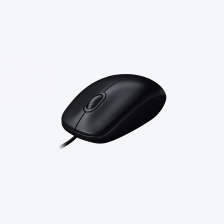 Logitech Mouse M100r - Black (LGT-910-006765)