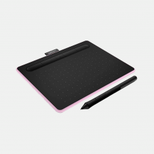 Wacom Intuos M With Bluetooth Berry Pink: เมาส์ปากกาวาดภาพดิจิทัล