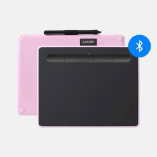 Wacom Intuos M With Bluetooth Berry Pink: เมาส์ปากกาวาดภาพดิจิทัล