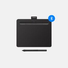 Wacom Intuos S With Bluetooth Black: เมาส์ปากกาวาดภาพดิจิทัล