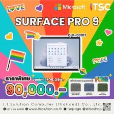 Microsoft Surface Pro 9 i7/32/1TB Thai Platinum - (QLP-00017)