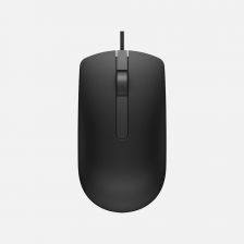 Dell Optical Mouse - MS116 - BLACK - (RETAIL BOX - SNS570-AAJK) [VST]