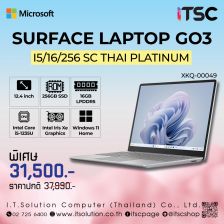 Microsoft Surface Laptop Go 3 i5/16/256 SC Thai Platinum - (XKQ-00049)