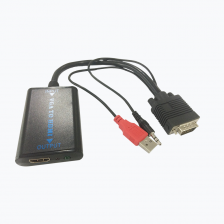 ตัวแปลงสัญญาณ VANZEL VGA+Audio to HDMI Converter Cable